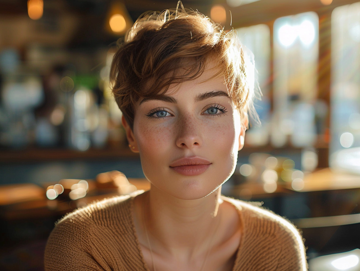 coupe de cheveux visage rond