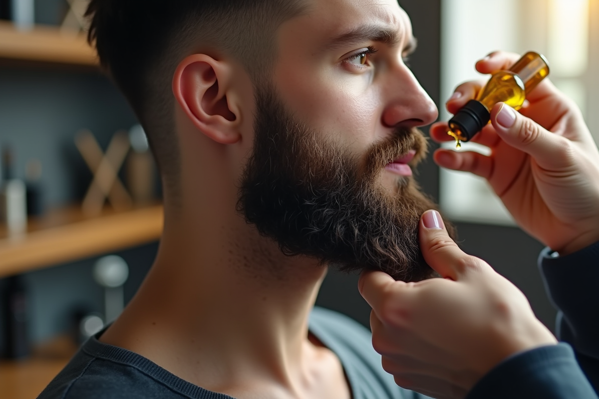 barbe soignée