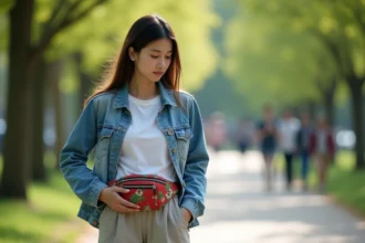 Sac banane tendance pour l'automne à porter au quotidien