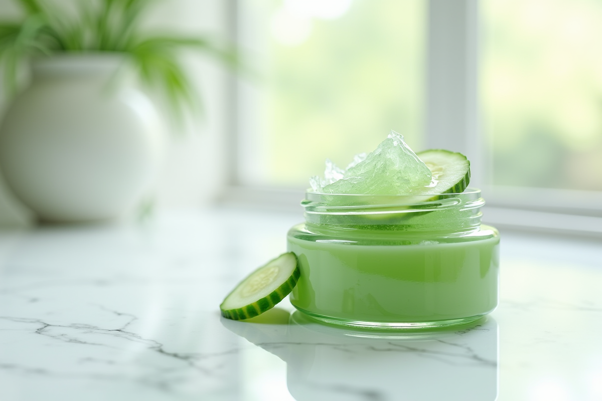 gel concombre