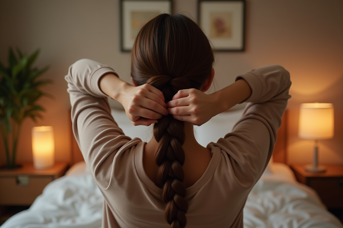 cheveux nuit