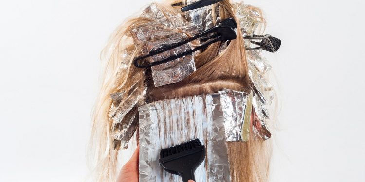 Coloration de cheveux